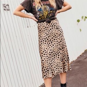 Realisation Par Naomi Leopard Skirt